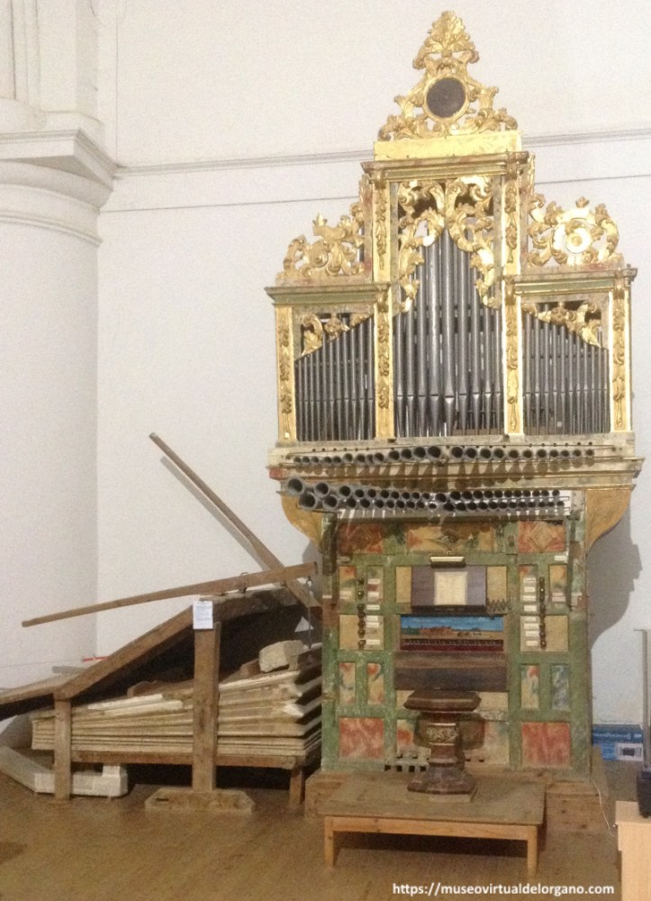 Órgano barroco iglesia de San Esteban, Castromocho. Palencia. Foto José Luis García Blanco, 2026