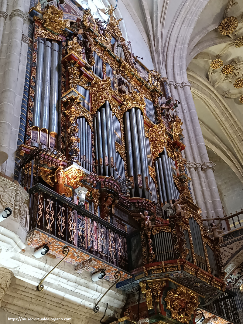 Órgano Santa Iglesia Catedral-Basílica de San Antolín, Palencia. Fotografía José Luis García Blanco, 2026