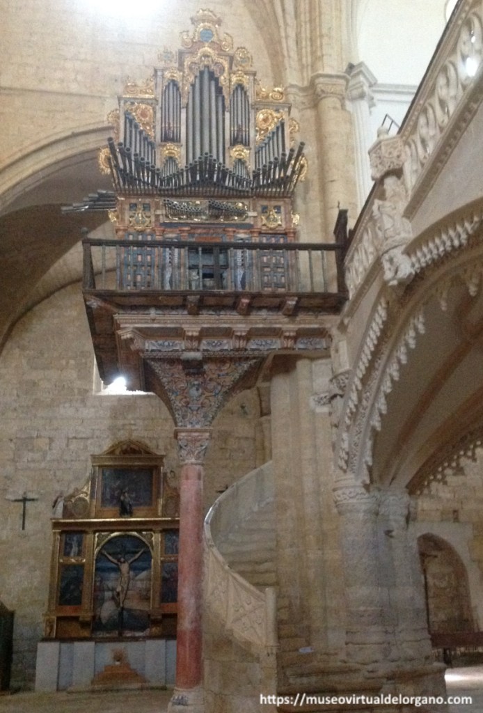 Órgano de la Iglesia de San Hipólito, Támara de Campos. Palencia. Fotografía José Luis García Blanco, 2026