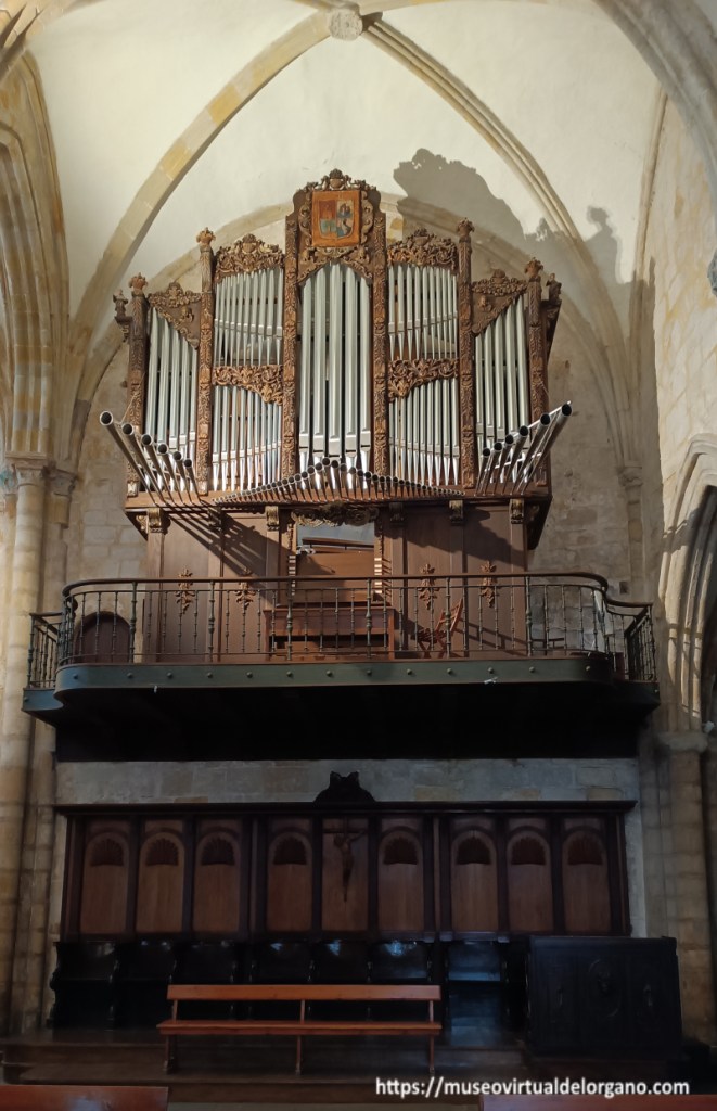 Órgano iglesia de Santa María de la Asunción, Laredo. Cantabria. Fotografía José Luis García Blanco, 2026